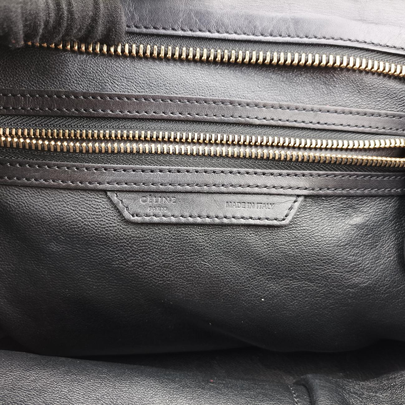 Luggage Mini ShopperBlack×BeigeLeather x snakeskinS-GA-1101ラゲージミニショッパーブラック×ベージュレザー×ヘビ革S-GA-1101