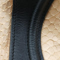Luggage Mini ShopperBlack×BeigeLeather x snakeskinS-GA-1101ラゲージミニショッパーブラック×ベージュレザー×ヘビ革S-GA-1101