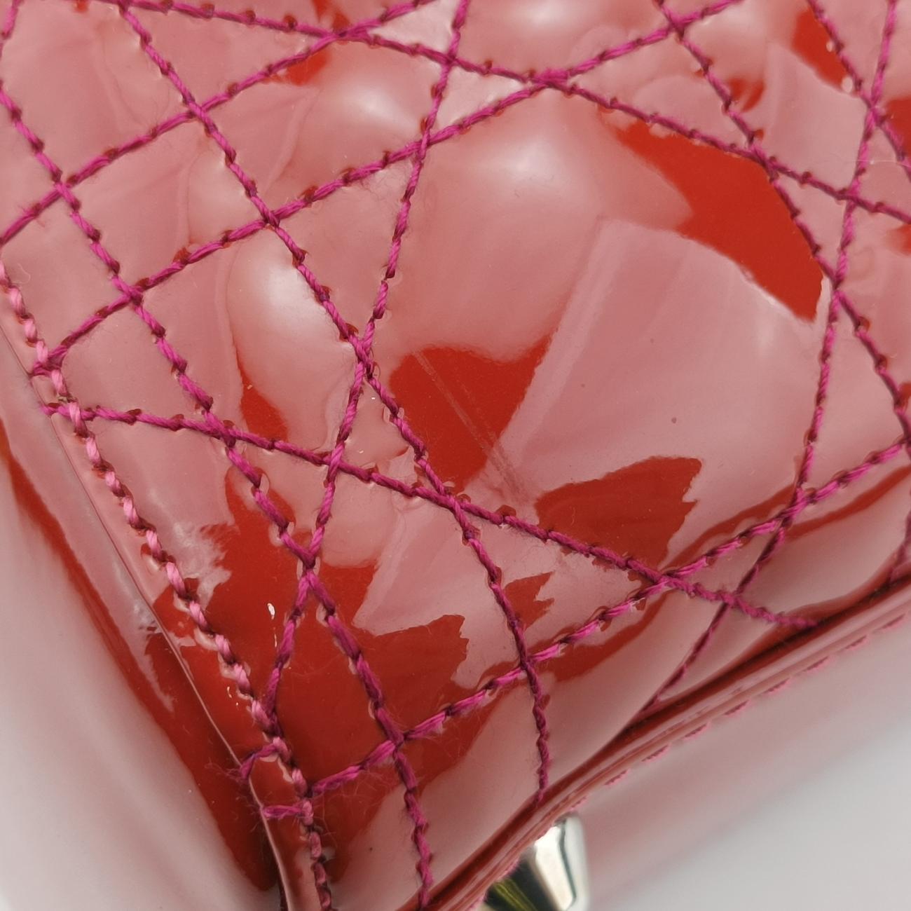 Lady DiorRedpatent00X96-1101レディディオールレッドパテント00X96-1101