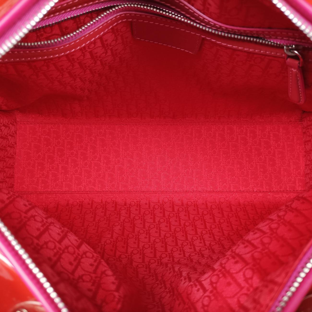 Lady DiorRedpatent00X96-1101レディディオールレッドパテント00X96-1101