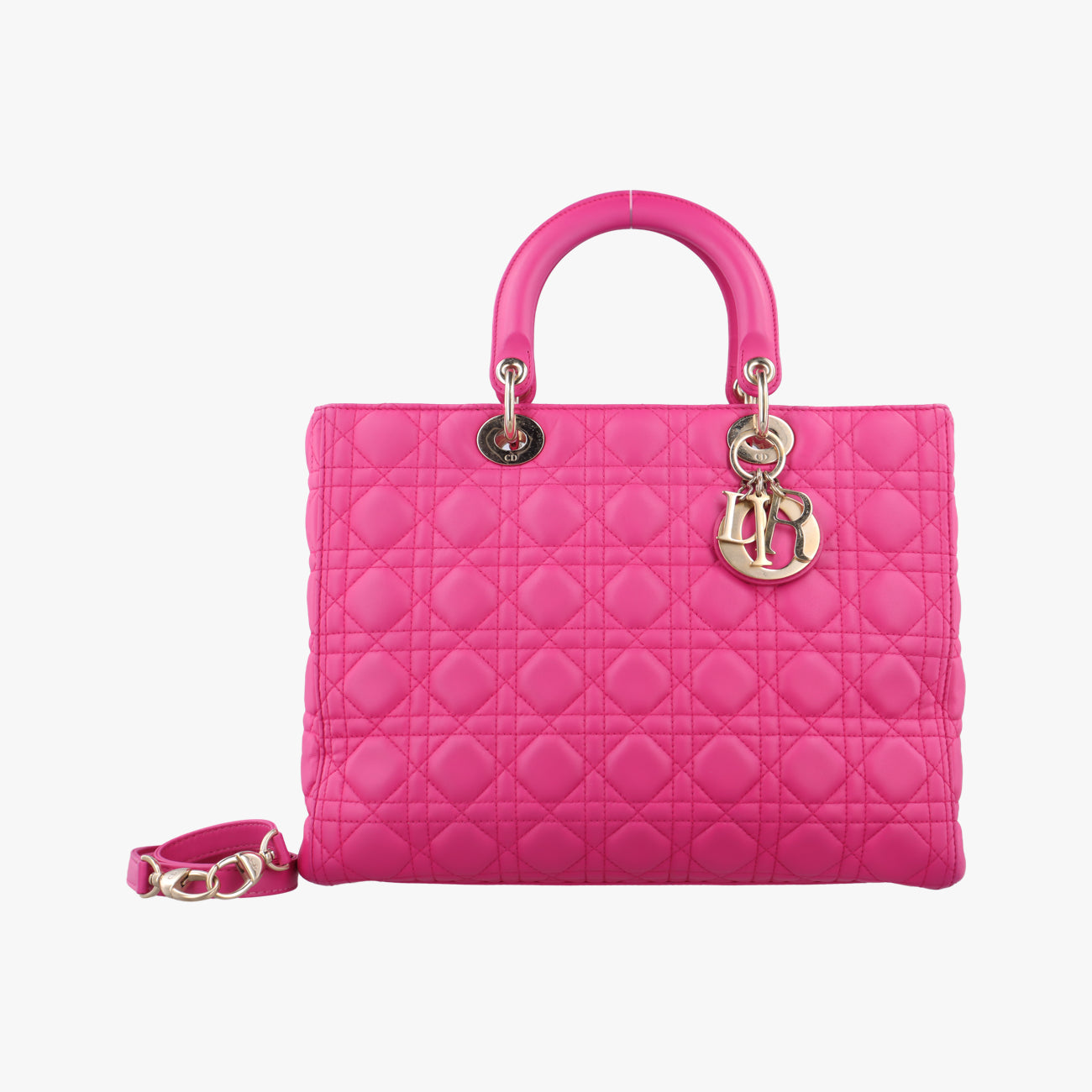 Lady DiorPinklambskin18-MA-0133レディディオールピンクラムスキン18-MA-0133