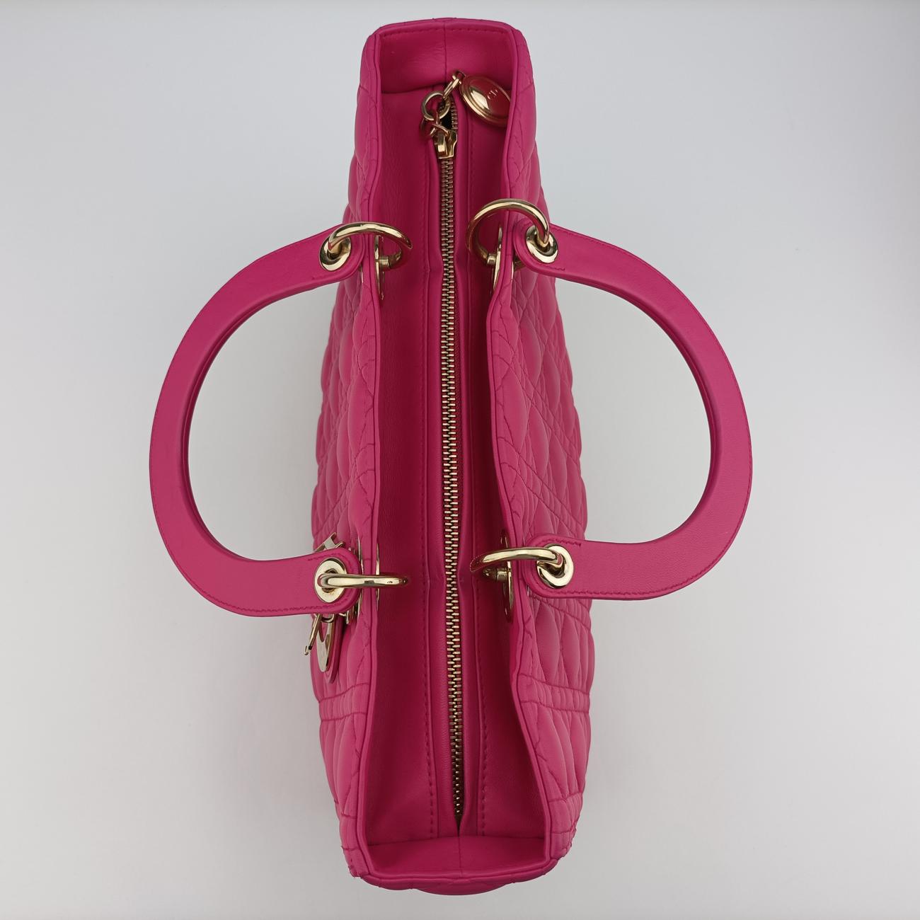 Lady DiorPinklambskin18-MA-0133レディディオールピンクラムスキン18-MA-0133