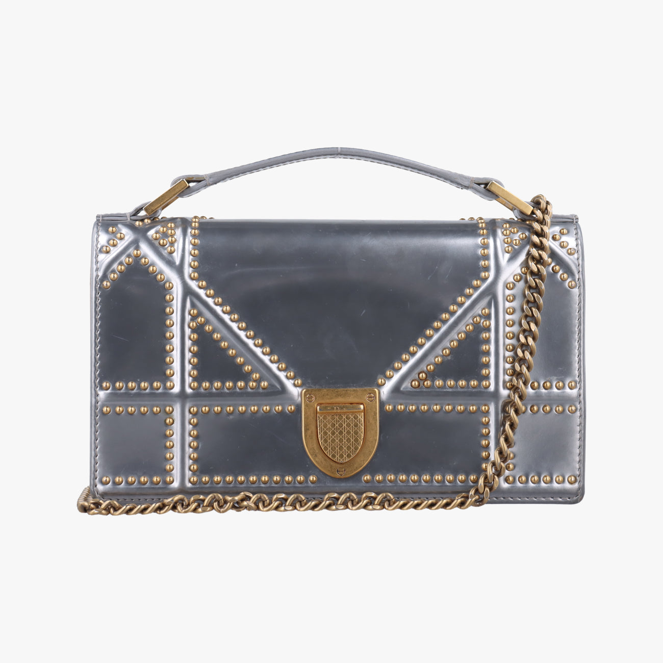 DioramaSilverPatent　Leather08-BO-0118ディオラマシルバーパテント08-BO-0118