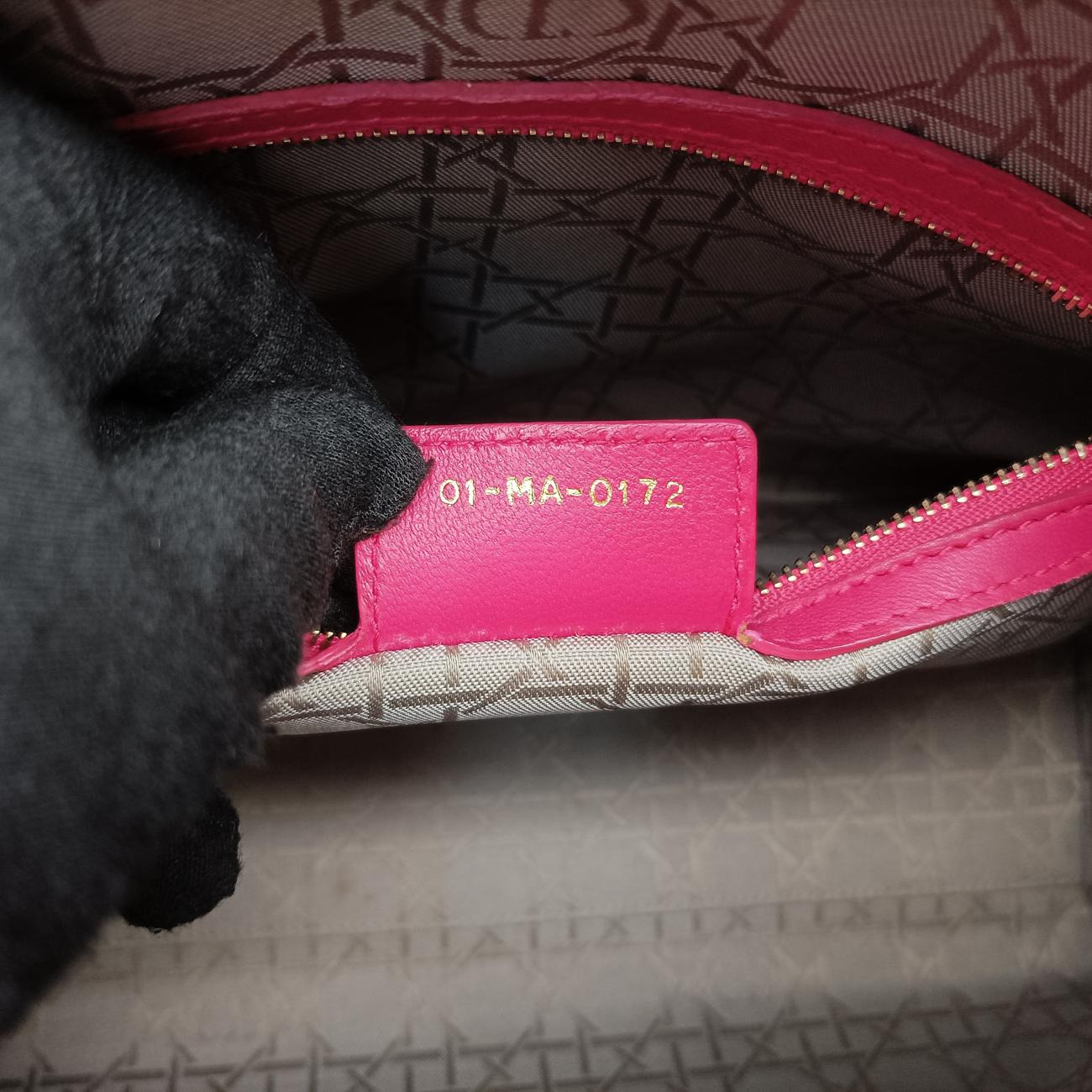 Lady DiorPinklambskin01-MA-0172レディディオールピンクラムスキン01-MA-0172