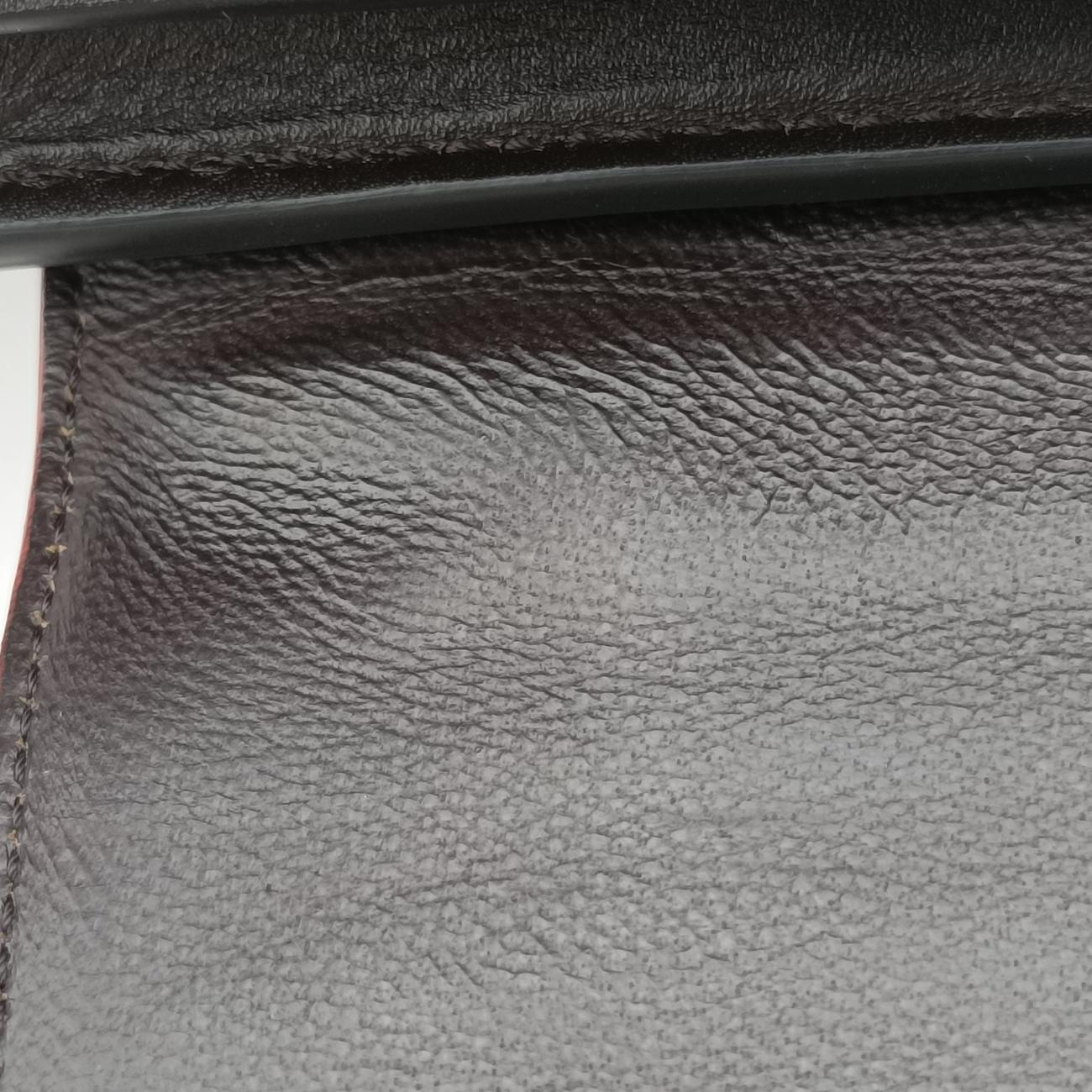 TrapezeBlack×redLeatherF-CU-2105トラペーズスモールブラック×レッドレザーF-CU-2105