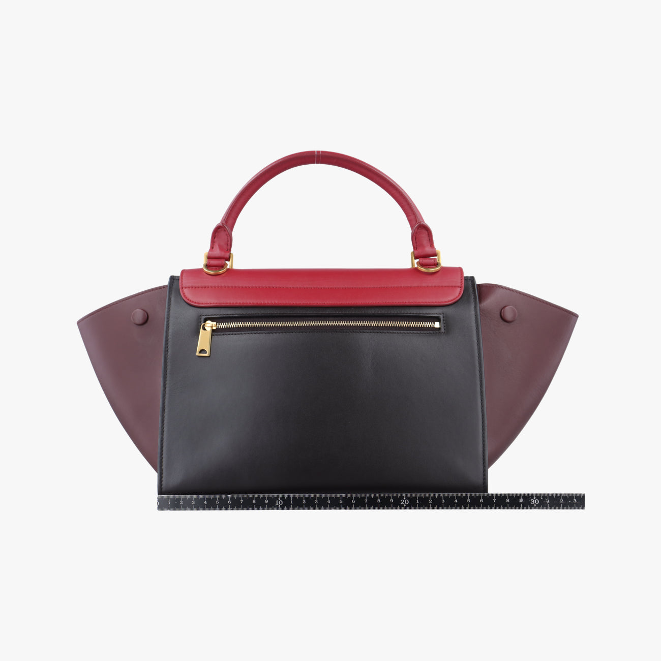 TrapezeBlack×redLeatherF-CU-2105トラペーズスモールブラック×レッドレザーF-CU-2105