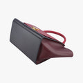 TrapezeBlack×redLeatherF-CU-2105トラペーズスモールブラック×レッドレザーF-CU-2105