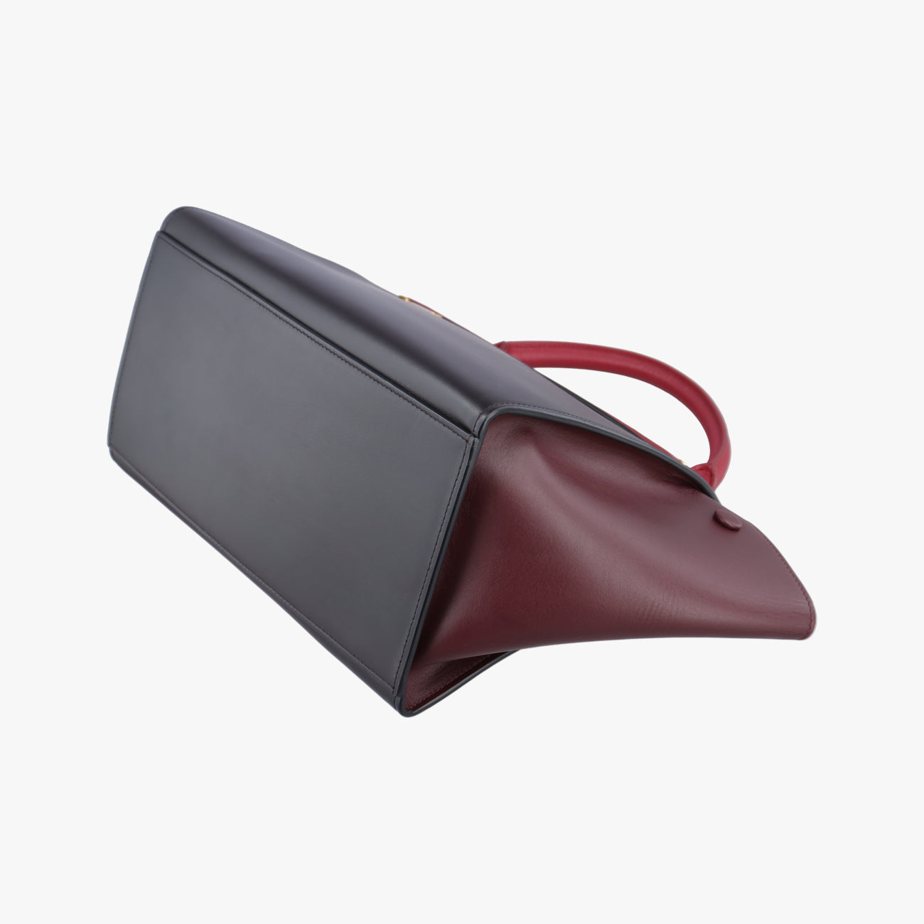 TrapezeBlack×redLeatherF-CU-2105トラペーズスモールブラック×レッドレザーF-CU-2105