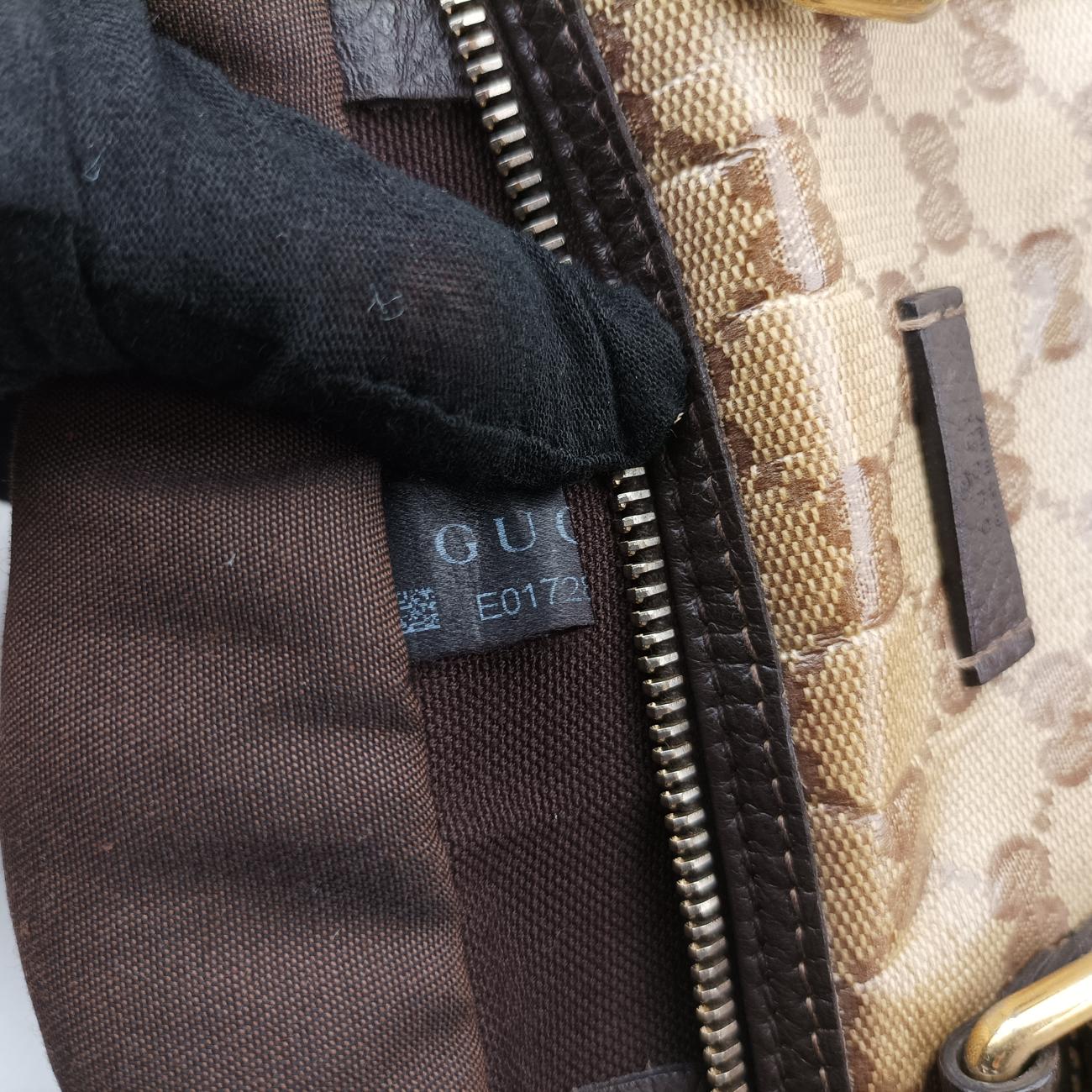 Joy GuccissimaBrownPVC coated canvas265697E017282088ジョイ グッチッシマブラウンPVCコーティングキャンバス265697E017282088
