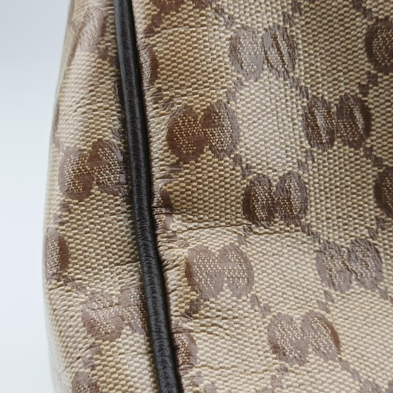 Joy GuccissimaBrownPVC coated canvas265697E017282088ジョイ グッチッシマブラウンPVCコーティングキャンバス265697E017282088
