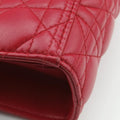 Lady DiorRedlambskin18-MA-1124レディディオールレッドラムスキン18-MA-1124