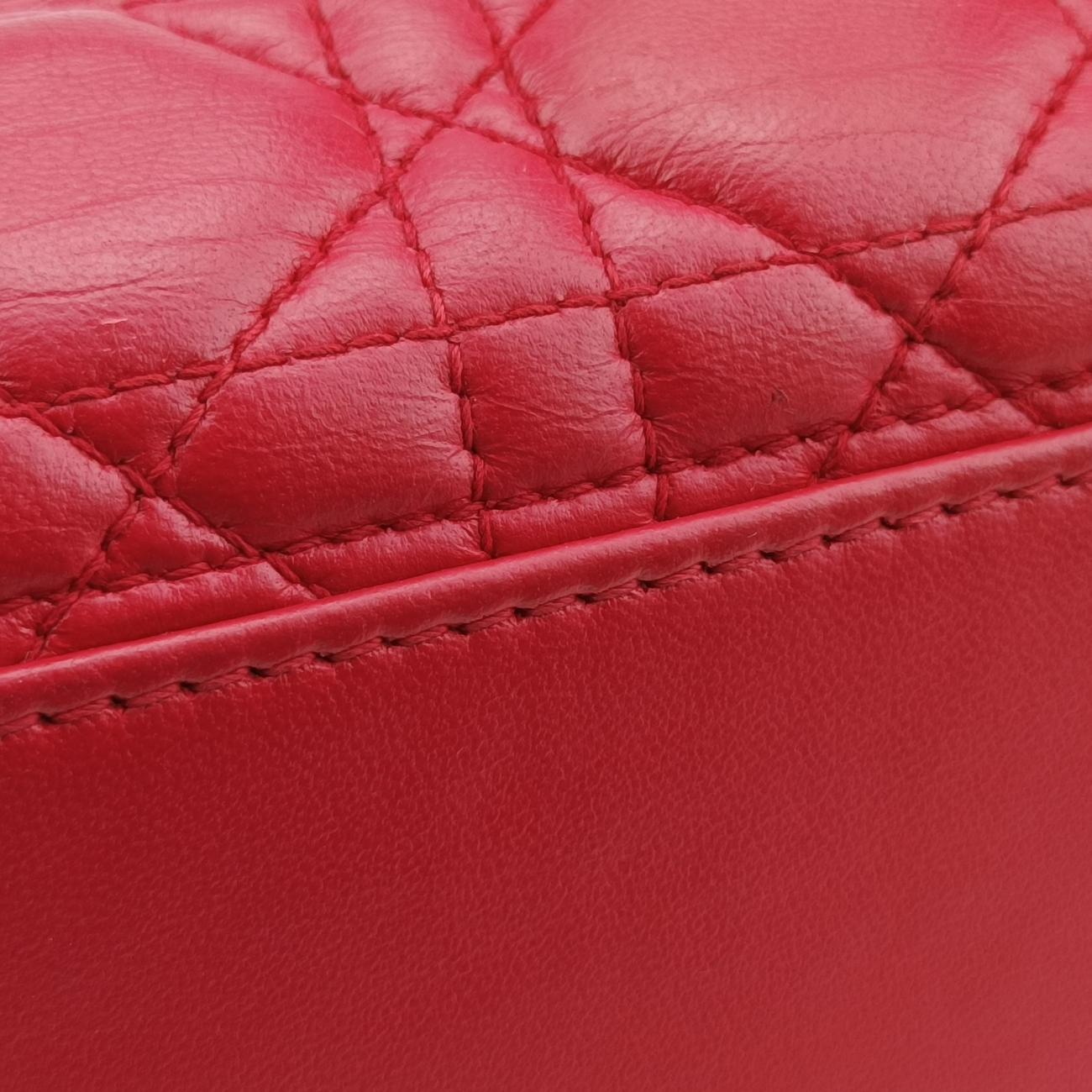 Lady DiorRedlambskin18-MA-1124レディディオールレッドラムスキン18-MA-1124