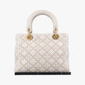 Lady DiorWhitelambskin16-BO-0117レディディオールホワイトラムスキン16-BO-0117
