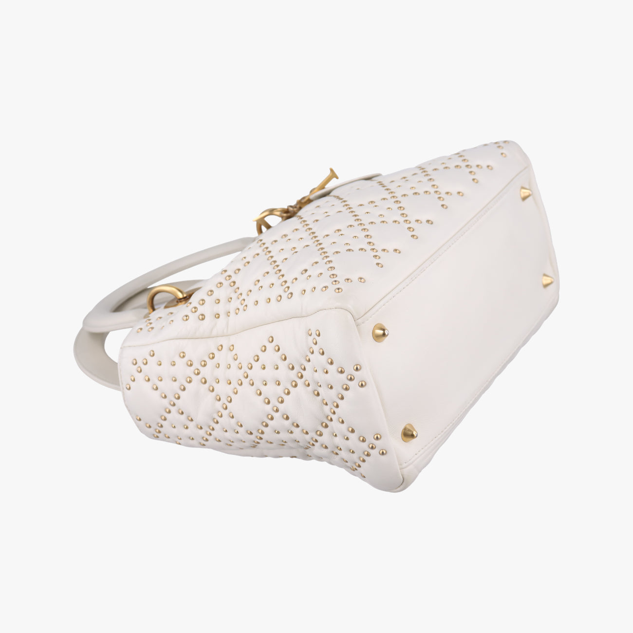 Lady DiorWhitelambskin16-BO-0117レディディオールホワイトラムスキン16-BO-0117