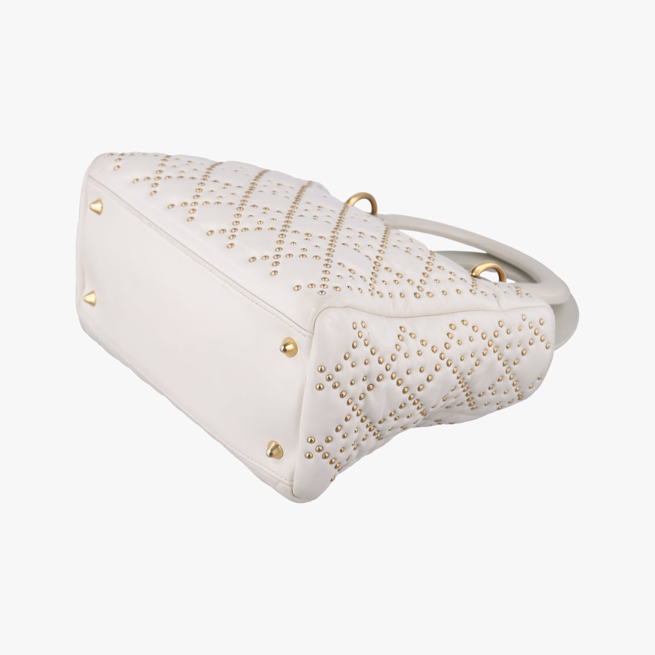 Lady DiorWhitelambskin16-BO-0117レディディオールホワイトラムスキン16-BO-0117