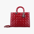 Lady DiorRedpatent16-BO-0112 Bレディディオールレッドパテント16-BO-0112 B