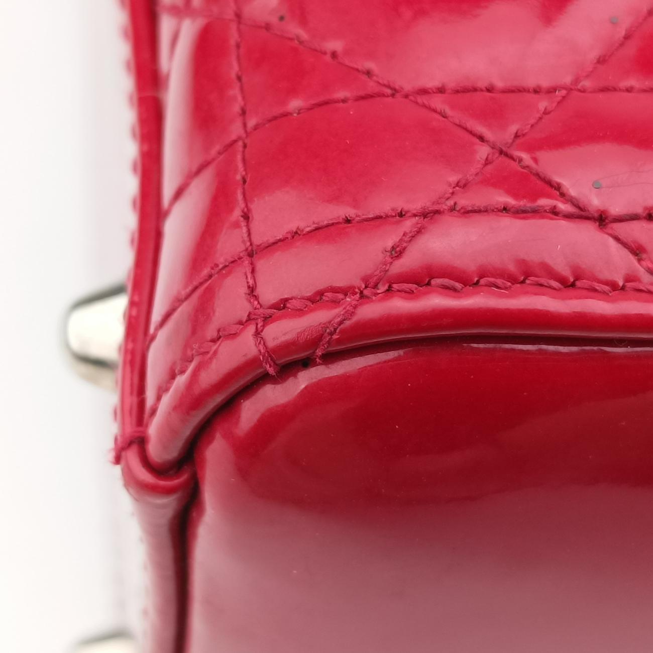 Lady DiorRedpatent16-BO-0112 Bレディディオールレッドパテント16-BO-0112 B