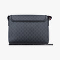Web GG Supreme MessengerBlackPVC coated canvas474138E021687843ウェブ GG スプリームメッセンジャーブラックPVCコーティングキャンバス474138E021687843