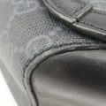 Web GG Supreme MessengerBlackPVC coated canvas474138E021687843ウェブ GG スプリームメッセンジャーブラックPVCコーティングキャンバス474138E021687843