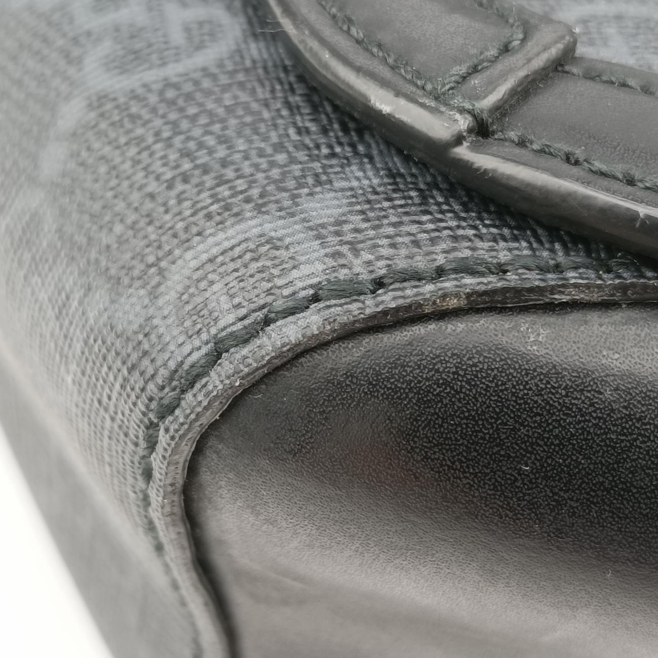 Web GG Supreme MessengerBlackPVC coated canvas474138E021687843ウェブ GG スプリームメッセンジャーブラックPVCコーティングキャンバス474138E021687843
