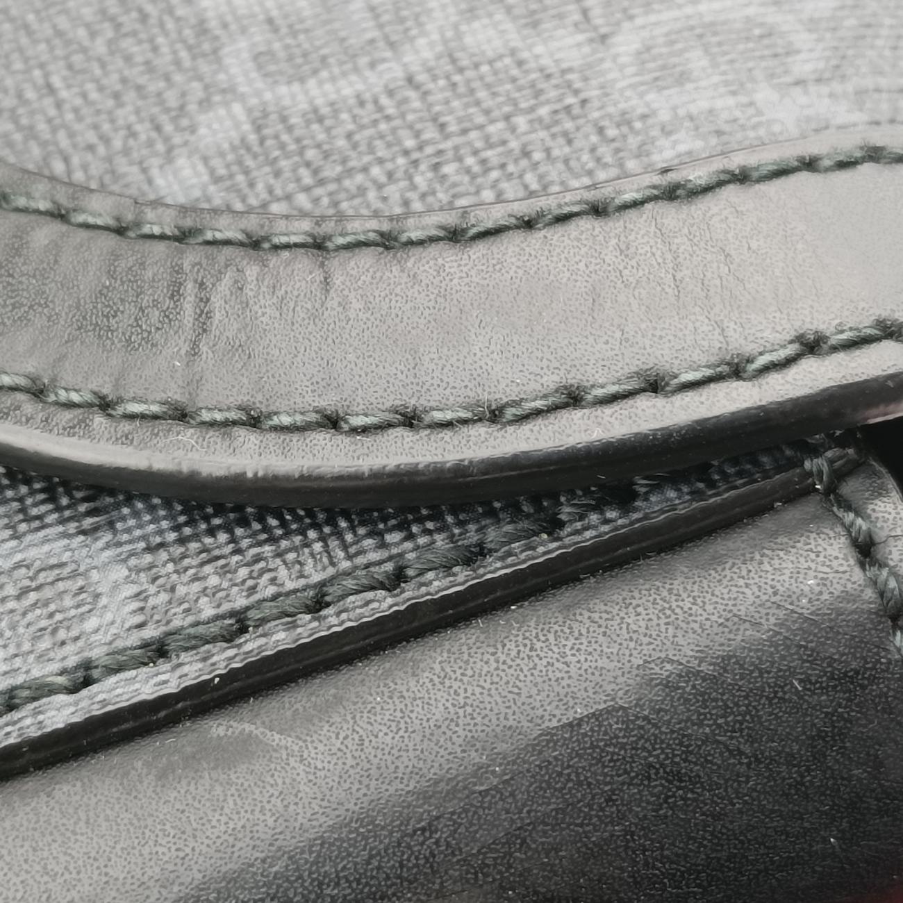 Web GG Supreme MessengerBlackPVC coated canvas474138E021687843ウェブ GG スプリームメッセンジャーブラックPVCコーティングキャンバス474138E021687843