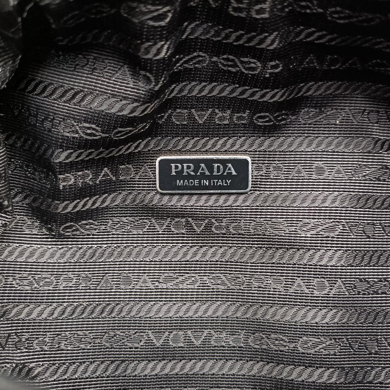 Padded Nappa triangleBlacklambskin1BA3157/Dパデッド ナッパ トライアングルブラックラムスキン1BA3157/D