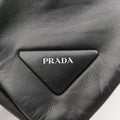 Padded Nappa triangleBlacklambskin1BA3157/Dパデッド ナッパ トライアングルブラックラムスキン1BA3157/D