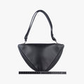 Padded Nappa triangleBlacklambskin1BA3157/Dパデッド ナッパ トライアングルブラックラムスキン1BA3157/D