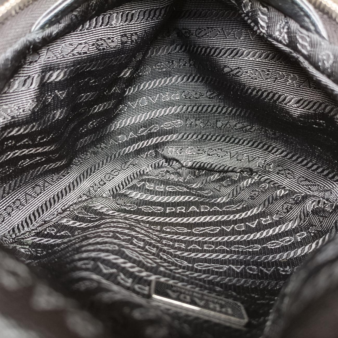 Padded Nappa triangleBlacklambskin1BA3157/Dパデッド ナッパ トライアングルブラックラムスキン1BA3157/D