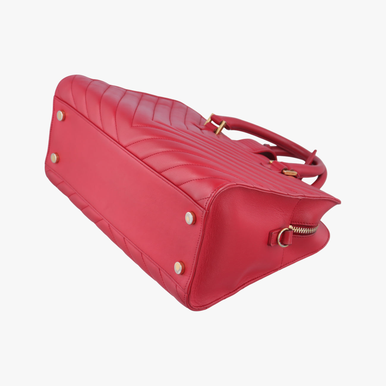 Matelasse Quilted Cabas MonogramRedLeather357397DPL357397.0714マトラッセ キルティング カバス モノグラムレッドレザー357397DPL357397.0714