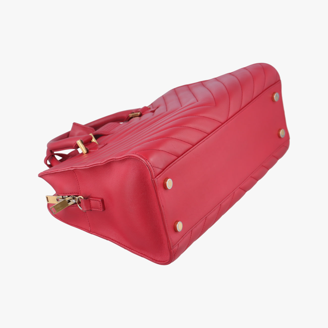 Matelasse Quilted Cabas MonogramRedLeather357397DPL357397.0714マトラッセ キルティング カバス モノグラムレッドレザー357397DPL357397.0714