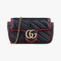 GG MarmontBlackLeather574969GGマーモントブラックレザー574969