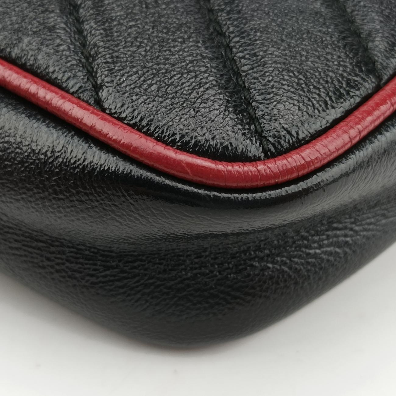 GG MarmontBlackLeather574969GGマーモントブラックレザー574969