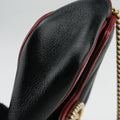 GG MarmontBlackLeather574969GGマーモントブラックレザー574969