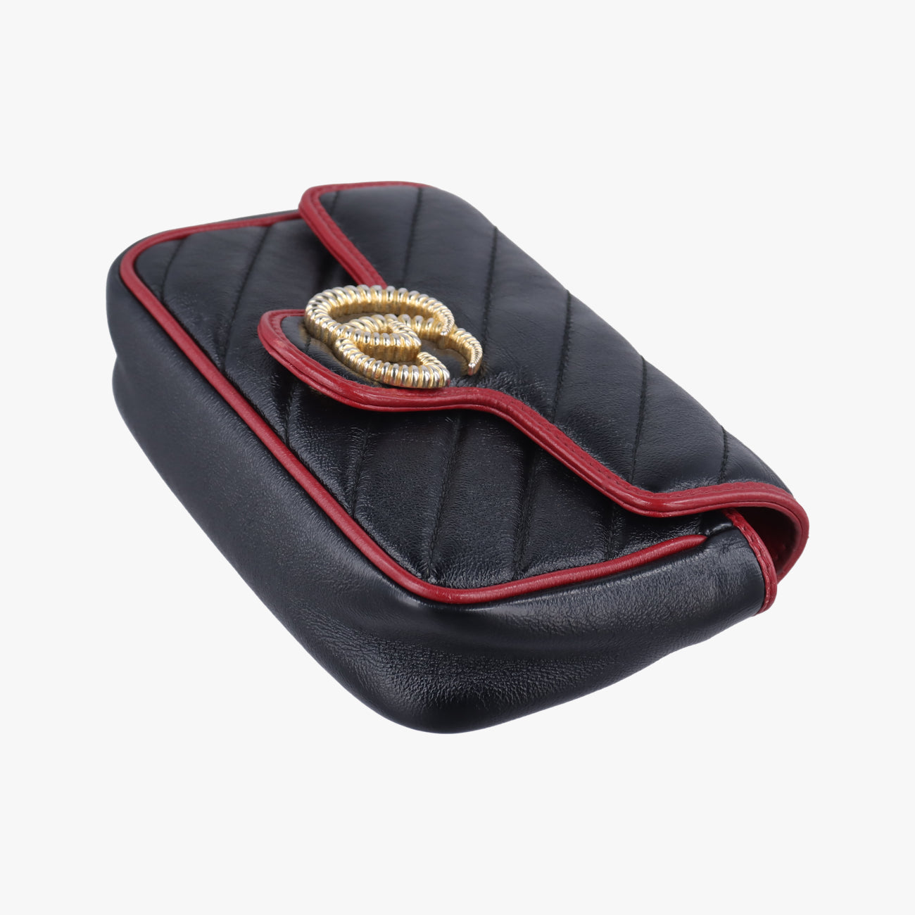 GG MarmontBlackLeather574969GGマーモントブラックレザー574969
