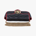 GG MarmontBlackLeather574969GGマーモントブラックレザー574969