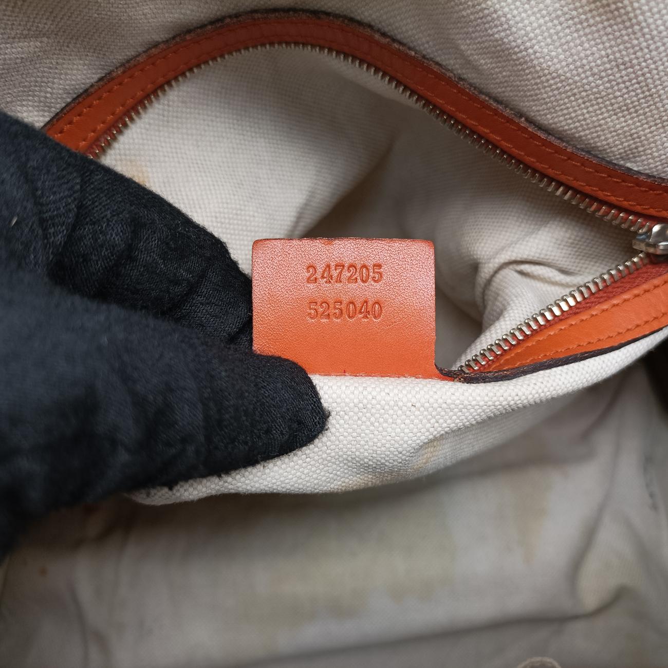 Sherry LineBeige x orange x bluecanvas x leather247205C9863150シェリーラインベージュ×オレンジ×ブルーキャンバス×レザー247205C9863150