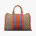 Sherry LineBeige x orange x bluecanvas x leather247205C9863150シェリーラインベージュ×オレンジ×ブルーキャンバス×レザー247205C9863150