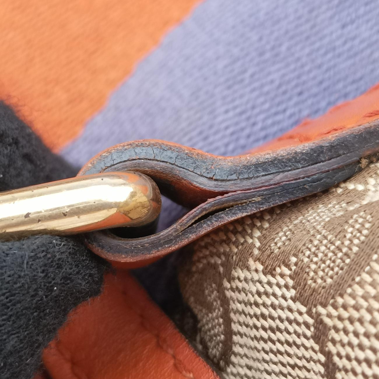 Sherry LineBeige x orange x bluecanvas x leather247205C9863150シェリーラインベージュ×オレンジ×ブルーキャンバス×レザー247205C9863150