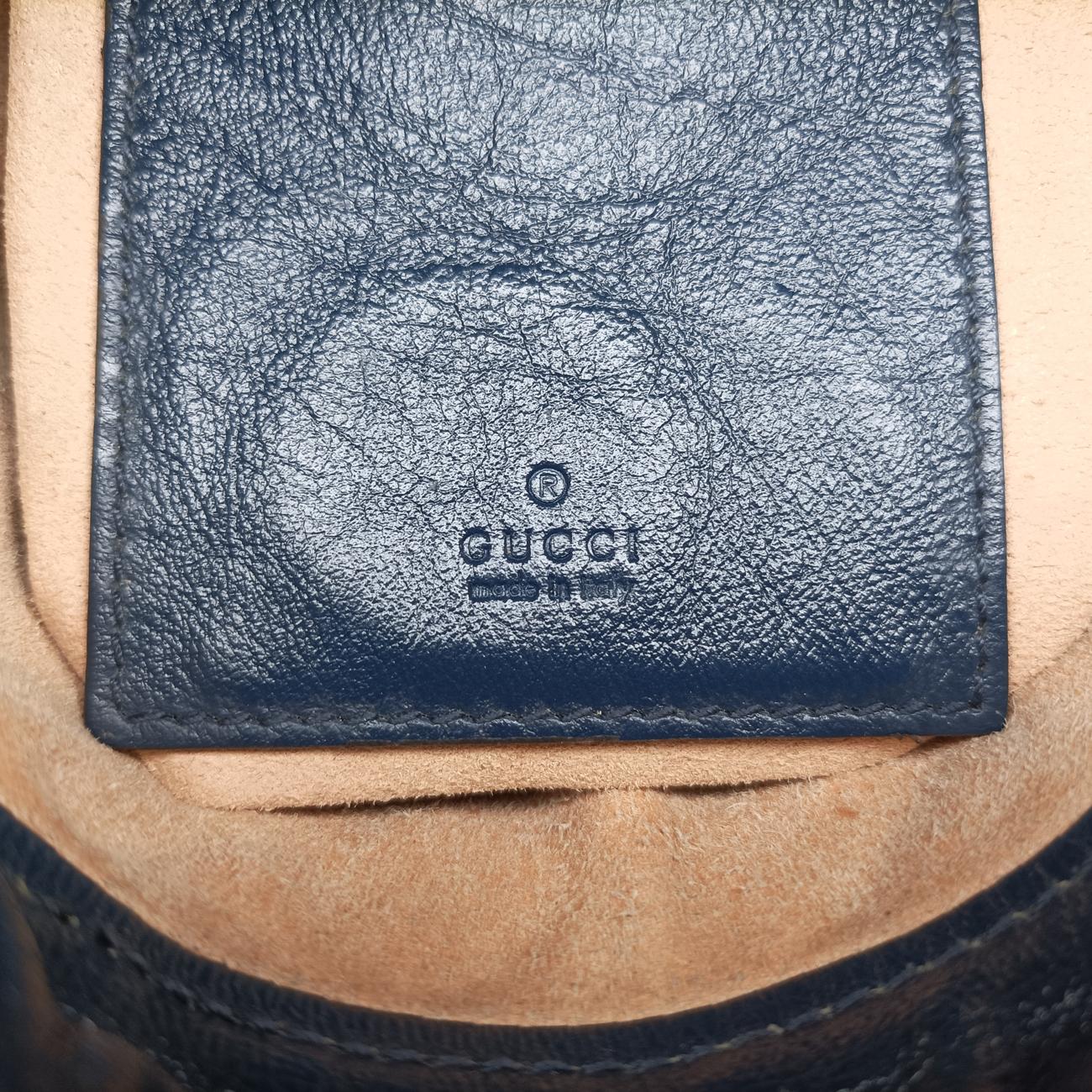 GG MarmontBlueLeather573817GGマーモントブルーレザー573817