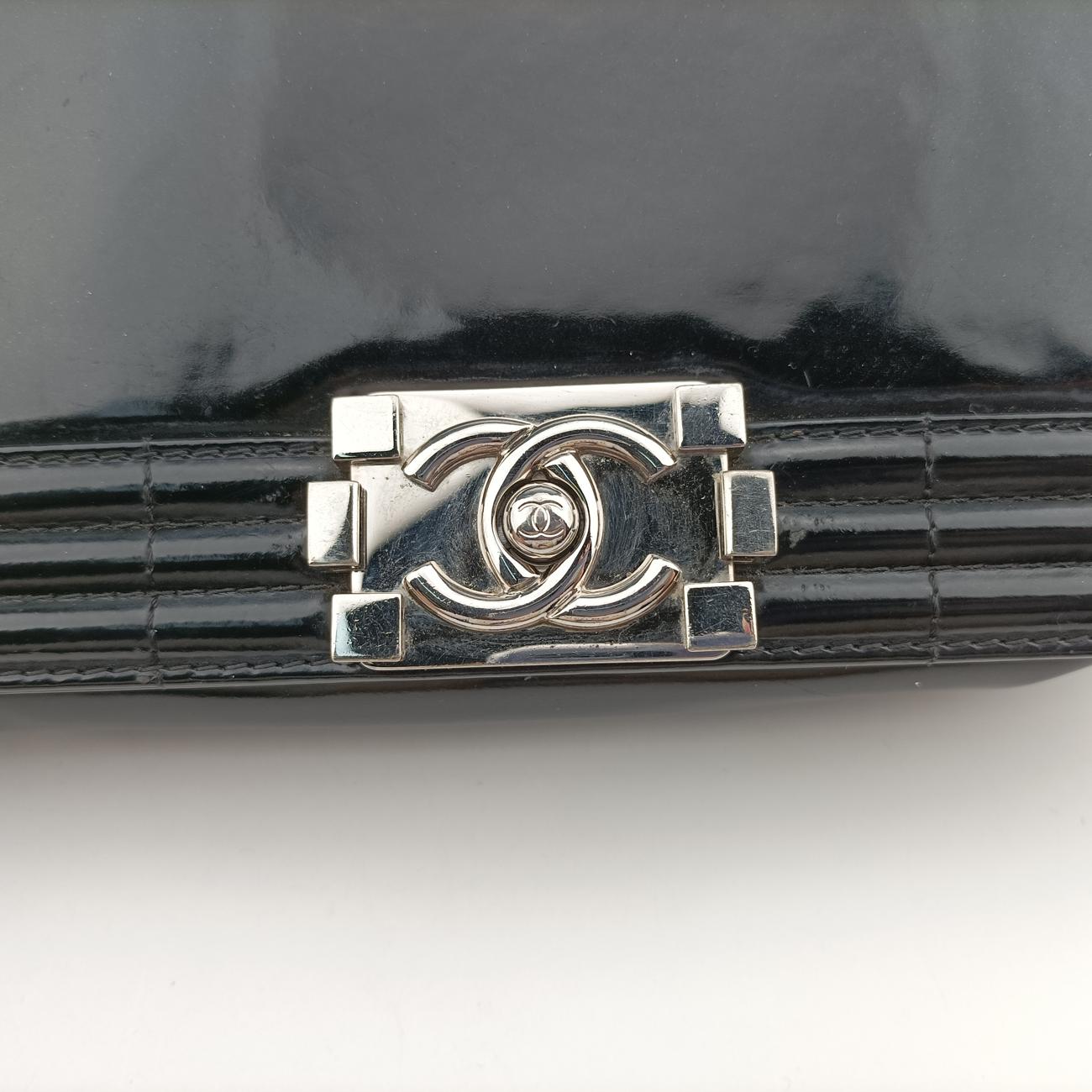 BOY CHANELBlackPatent leatherA6701817002694ボーイシャネルブラックパテントA6701817002694