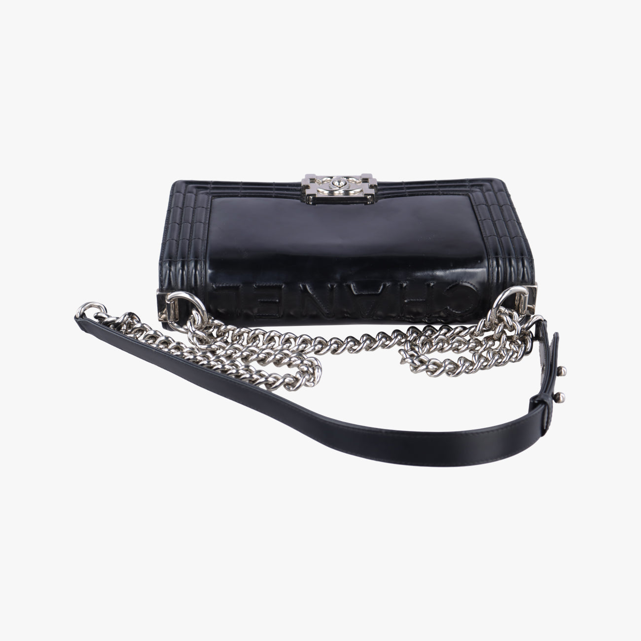 BOY CHANELBlackPatent leatherA6701817002694ボーイシャネルブラックパテントA6701817002694