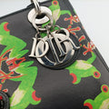 Lady Dior ArtBlack×MulticolourLeather29-MA-1116レディ ディオール アートブラック×マルチカラーレザー29-MA-1116