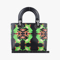 Lady Dior ArtBlack×MulticolourLeather29-MA-1116レディ ディオール アートブラック×マルチカラーレザー29-MA-1116