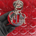 Lady DiorRedpatent16-BO-0112 Bレディディオールレッドパテント16-BO-0112 B