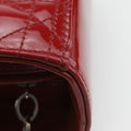 Lady DiorRedpatent16-BO-0112 Bレディディオールレッドパテント16-BO-0112 B