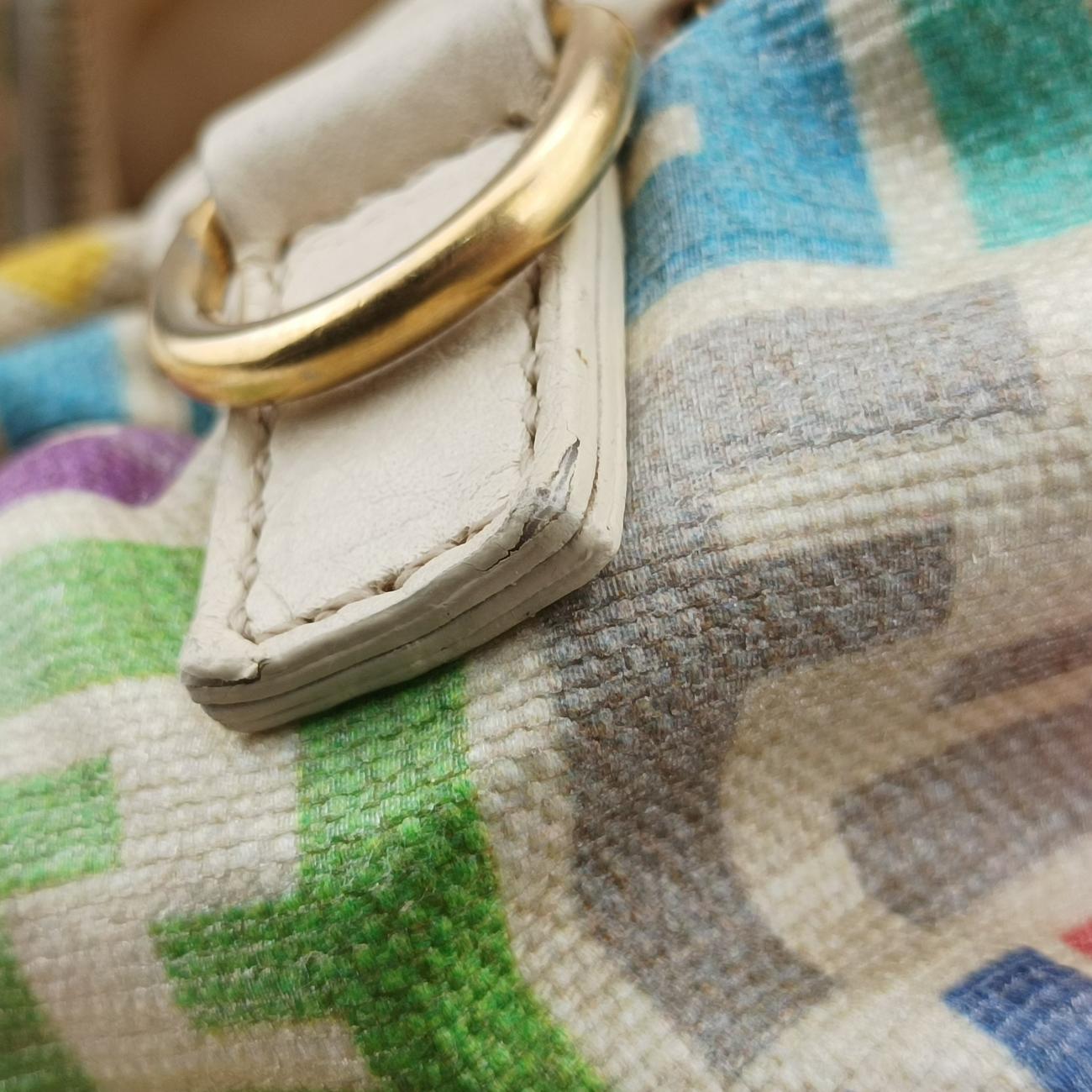 Vintage ZuccaMulticolourPVC coated canvas8BL1022305/8BL102/GCP/118ヴィンテージズッカマルチカラーPVCコーティングキャンバス8BL1022305/8BL102/GCP/118