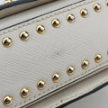 Studded　CahierWhiteSAFFIANO LeatherB5045M180 5スタッズ　カイエホワイトサフィアーノレザーB5045M180 5