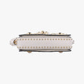 Studded　CahierWhiteSAFFIANO LeatherB5045M180 5スタッズ　カイエホワイトサフィアーノレザーB5045M180 5