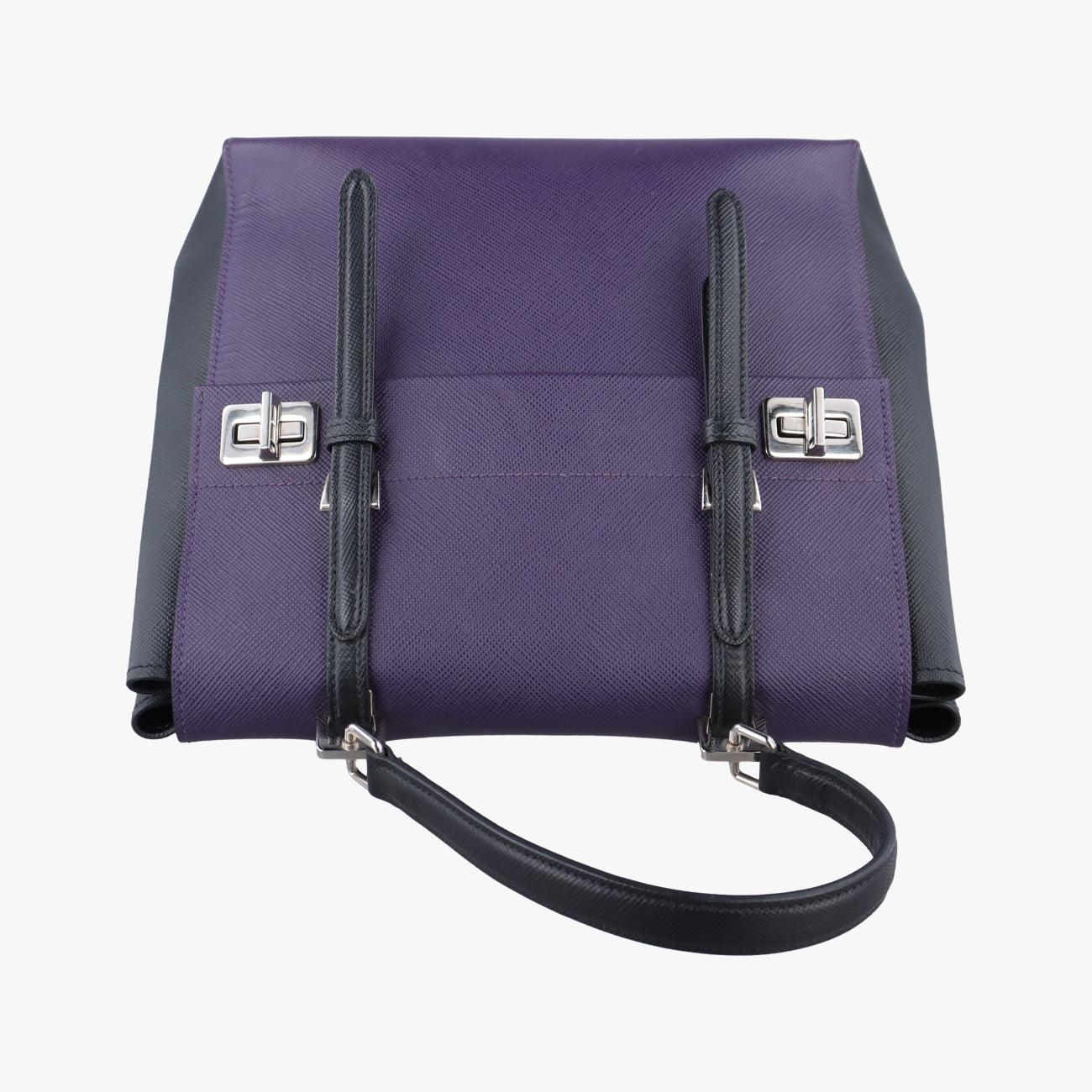 Turn LockPurple x BlackSAFFIANO LeatherBN2821239/Aターンロックパープル×ブラックサフィアーノレザーBN2821239/A